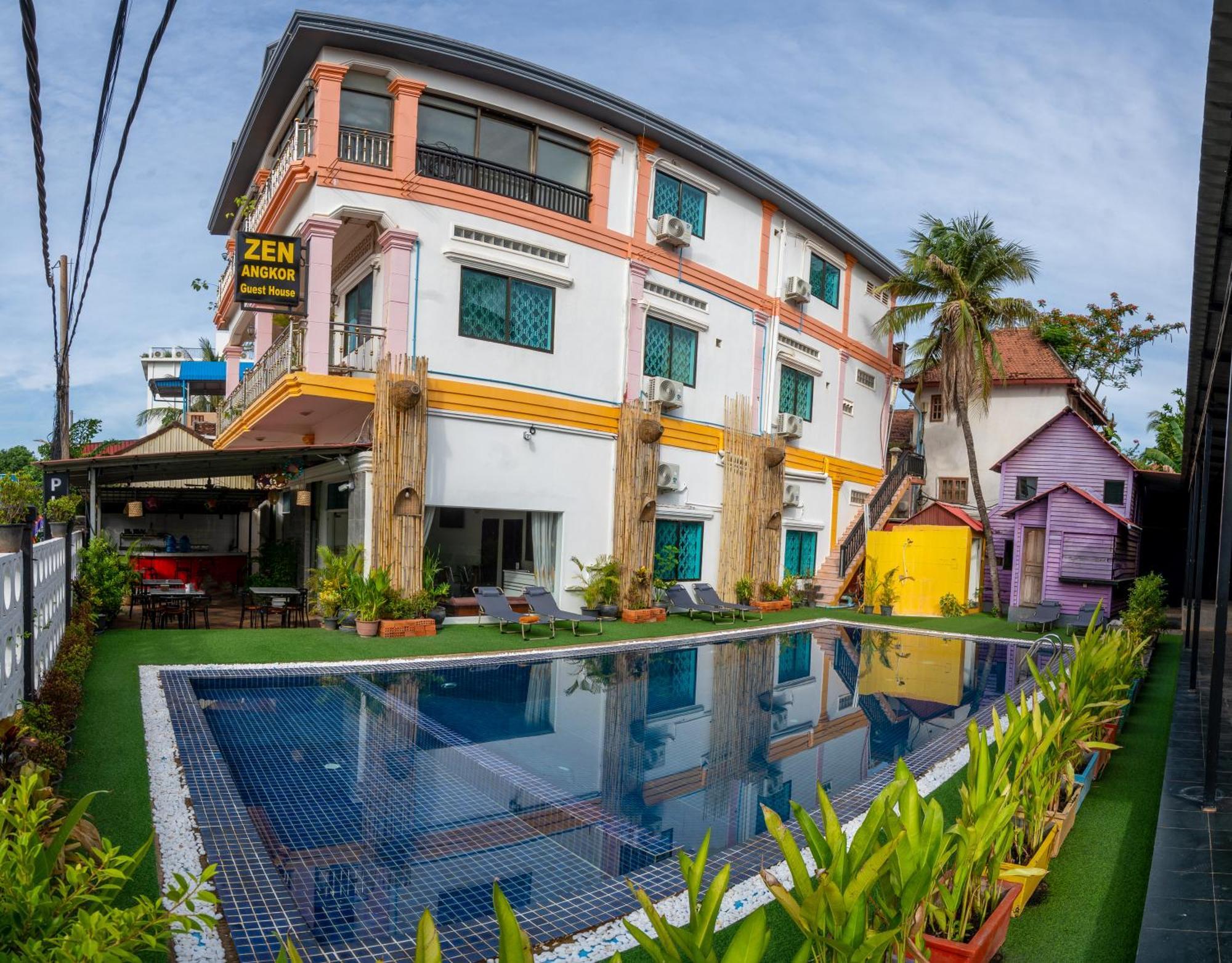 Zen Angkor Guest House Siem Reap Exteriér fotografie